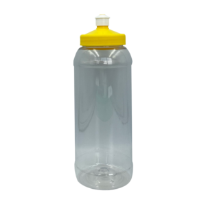 Termo 1L chupón natural - amarillo
