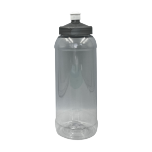 Termo 1L chupón natural - gris