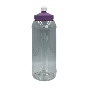 Termo 1L chupón natural - morado