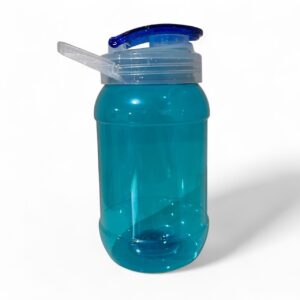 Termo 500ml color con asa glitter - Aqua