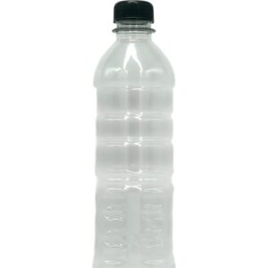 Botella Boston 500ml - tapa color negra