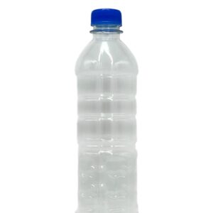 Botella Boston 500ml - tapa color azul rey